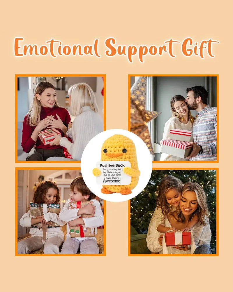 Positive Ente häkeln