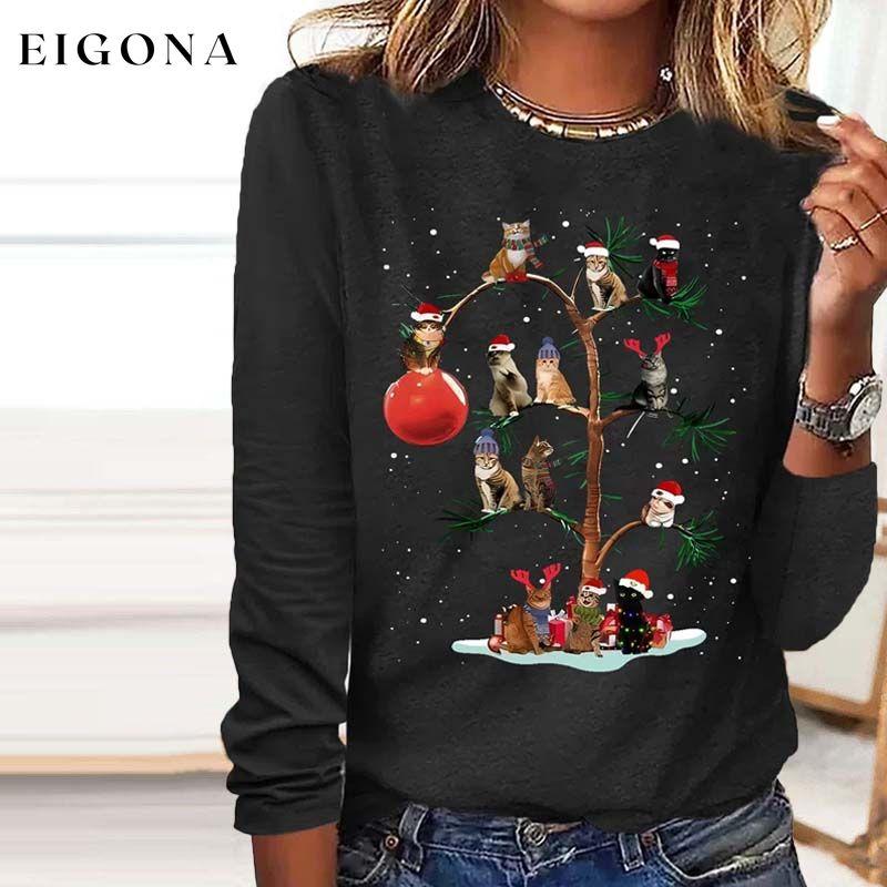 【100% Cotton】Creative Christmas T-Shirt 100% Cotton best Best Sellings clothes Plus Size Sale tops Topseller