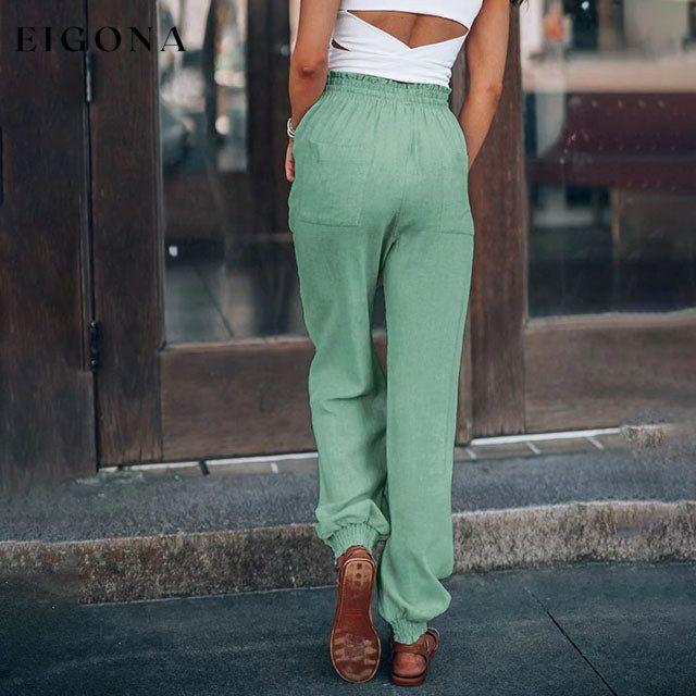 Solid Colour Casual Pants best Best Sellings bottoms clothes pants Sale Topseller