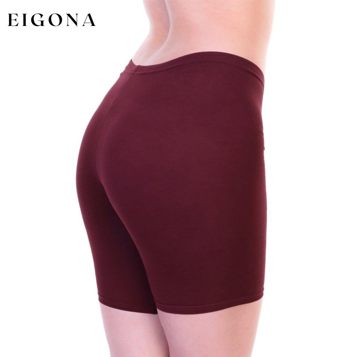 6-Pack: Women's Cotton Safety Bike Shorts __stock:150 bottoms refund_fee:1200