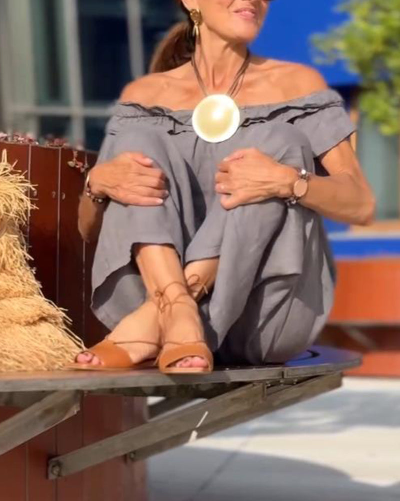 Elegantes Off-the-Shoulder-Set