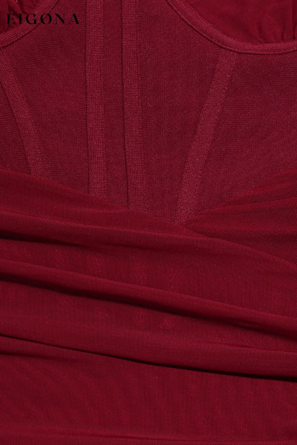 Cutout One-Shoulder Midi Bandage Dress clothes dress dresses evening dress evening dresses formal dress formal dresses midi dress midi dresses NF Ship From Overseas