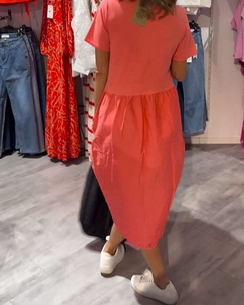 Lässiges Laternenkleid