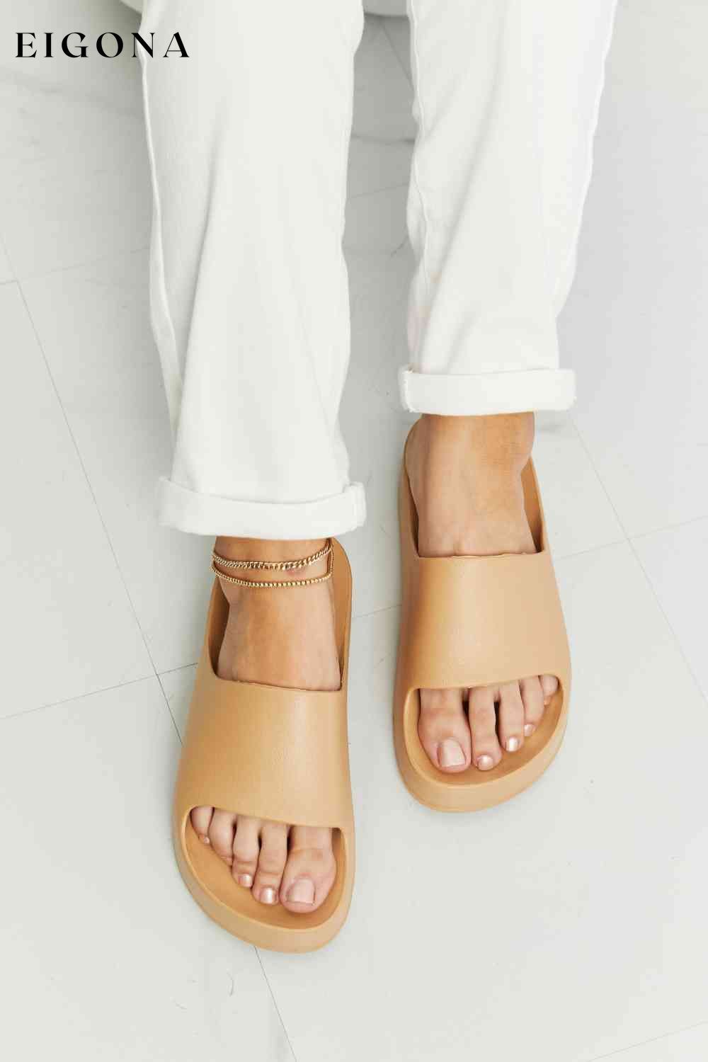 Summer Feels Platform Slide BFCM - Up to 50 Percent Off Black Friday Ship from USA Shoes WiLDDiVA womens shoes