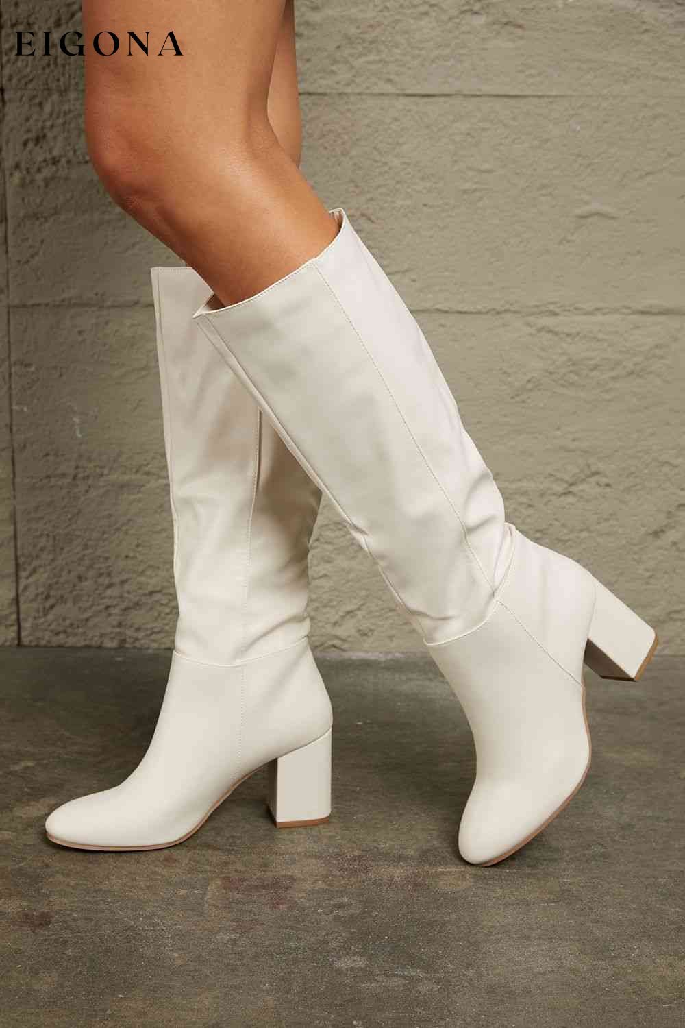 Block Heel Knee High Boots BFCM - Up to 70 Percent Off East Lion Corp Ship from USA shoes womens shoes