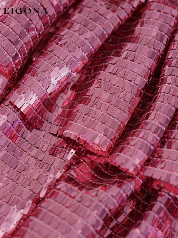 New party dress hollow pleated bow square sequined sexy short tube top dress buy this clothes cocktail dresses dress dresses elegant dress evening dress formal dress short dress short dresses