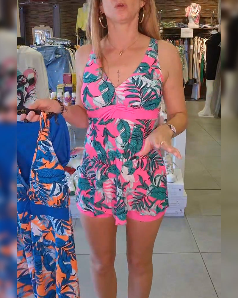 Bedruckter sexy modischer Badeanzug