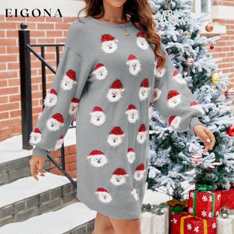 Casual Plush Christmas Dress best Best Sellings casual dresses clothes Sale short dresses Topseller