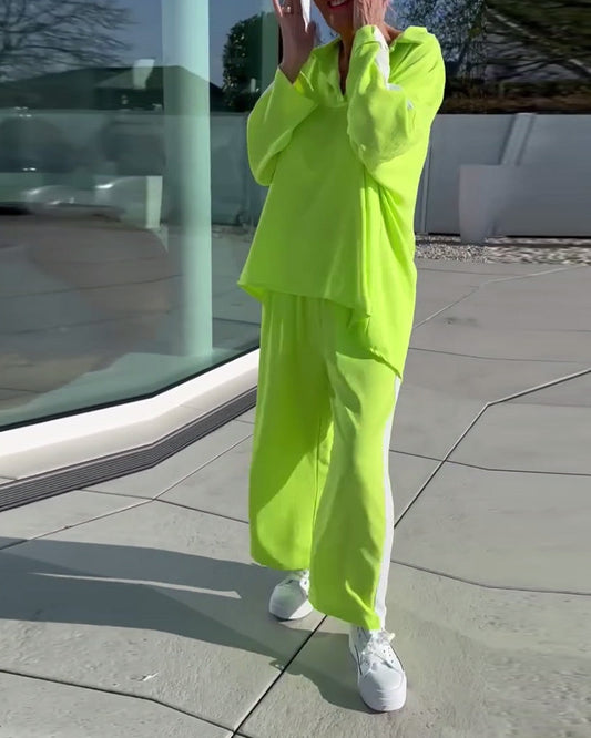 Completo due pezzi casual alla moda