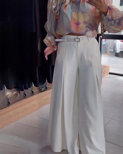 Loose Commuting Wide Leg Pants