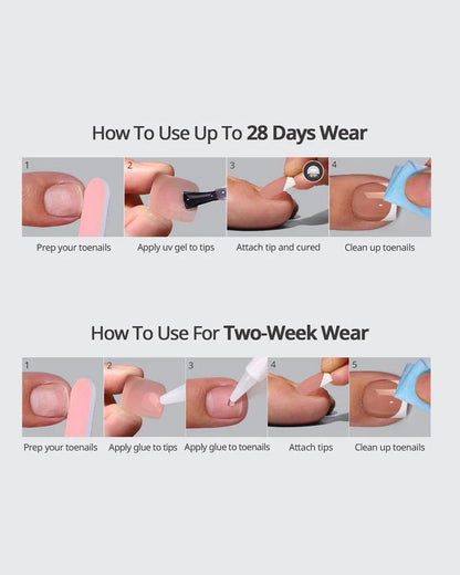 Unghie corte nude alla francese