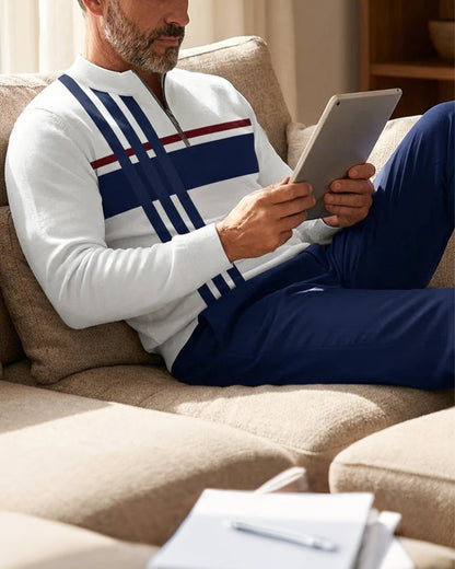 Half Zip Men's Lounge Set