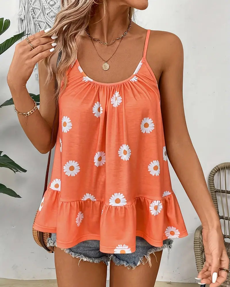 Camisole Printed Cami Top