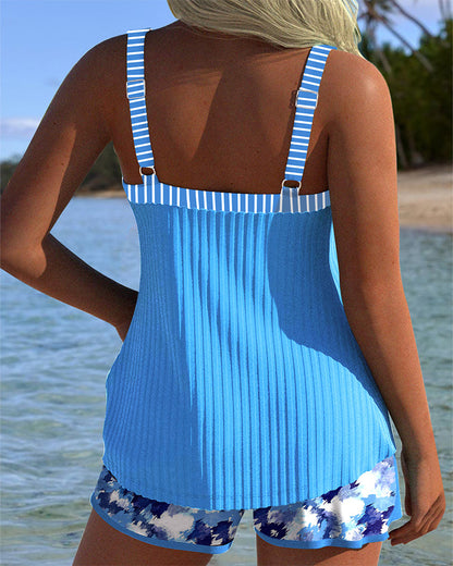 Strapless Beach Shorts Swimsuit