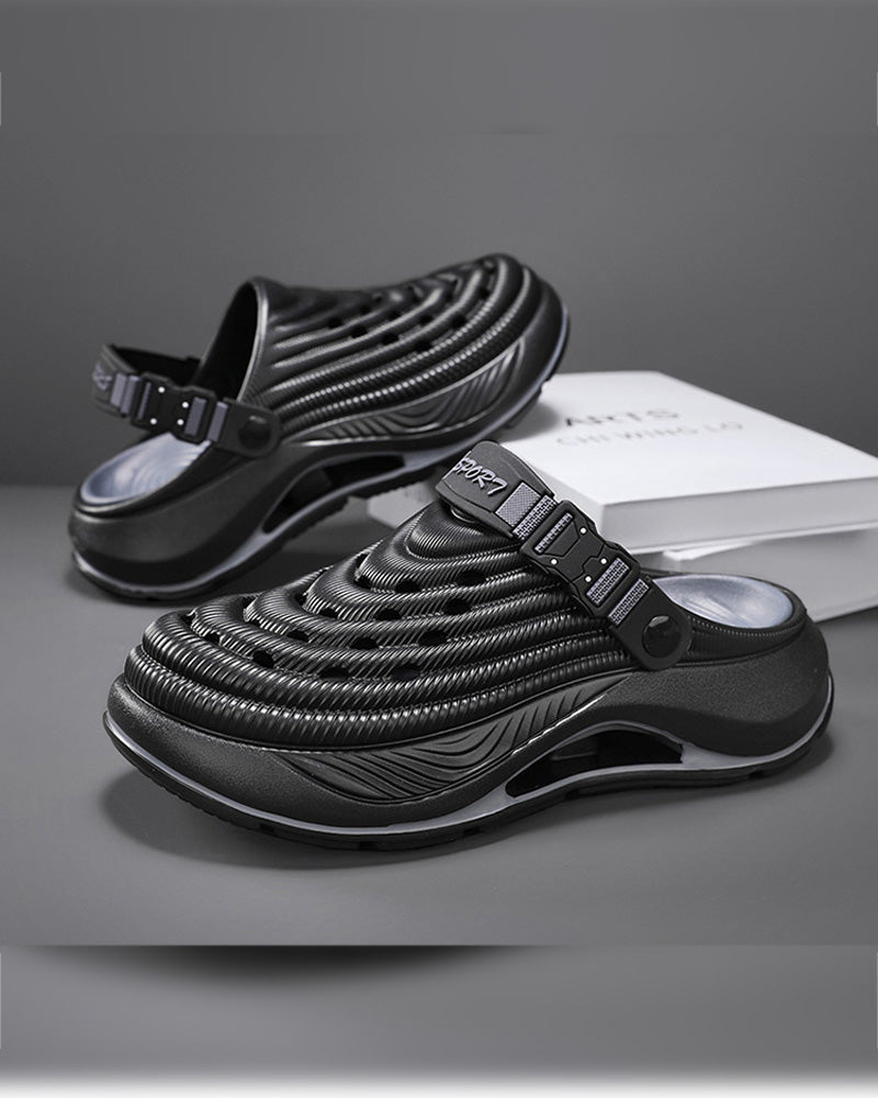 Outdoor Thick Sole Non-Slip Odor Resistant Durable Quick Drying Soft Beach Sandals