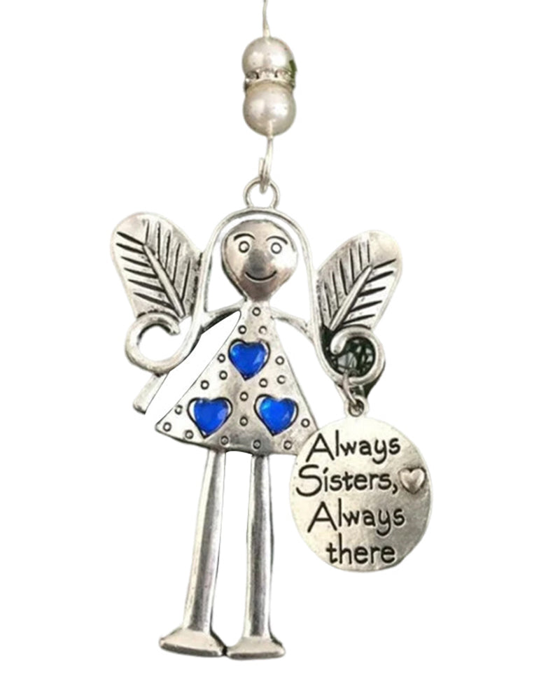 Crazy beautiful friends forever - angel ornament christmas gift ACCESSORIES Christmas