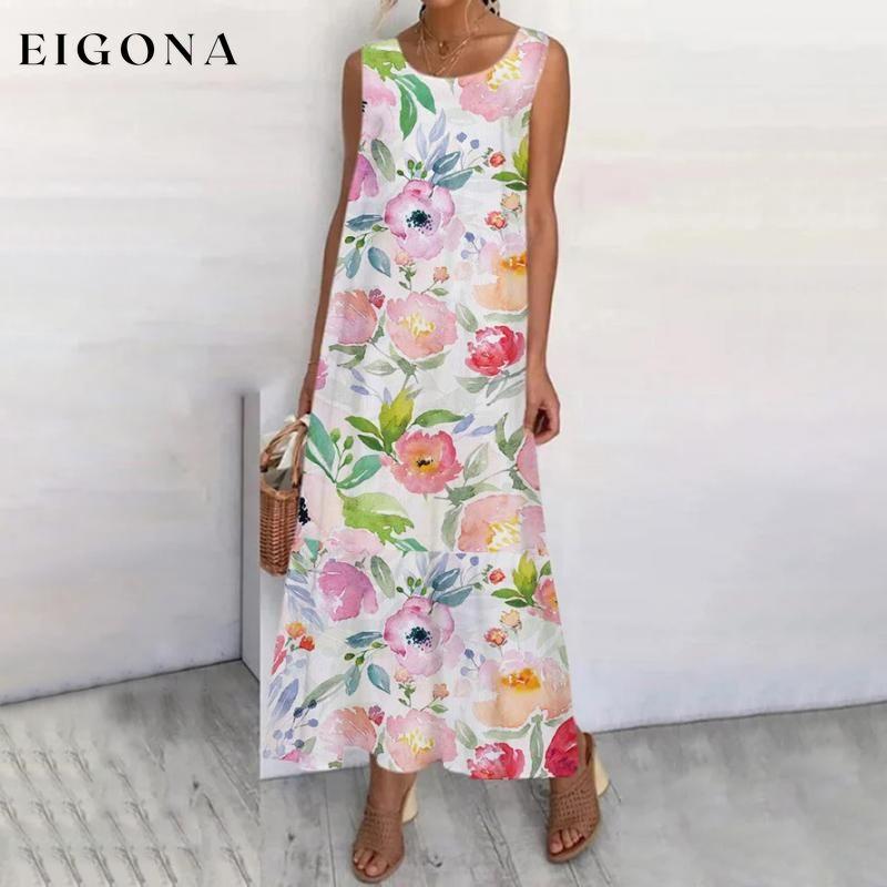 Casual Floral Print Dress best Best Sellings casual dresses clothes Plus Size Sale short dresses Topseller