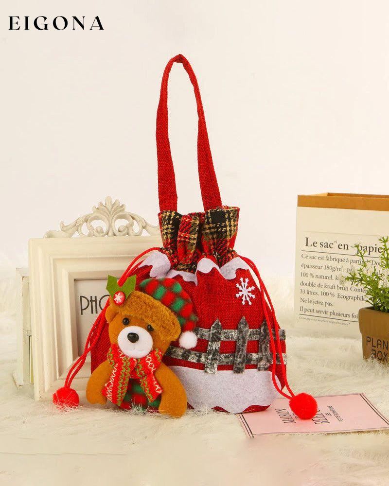 Christmas Gift Snowman Doll Bag BEAR 23BF ACCESSORIES Christmas Clothes