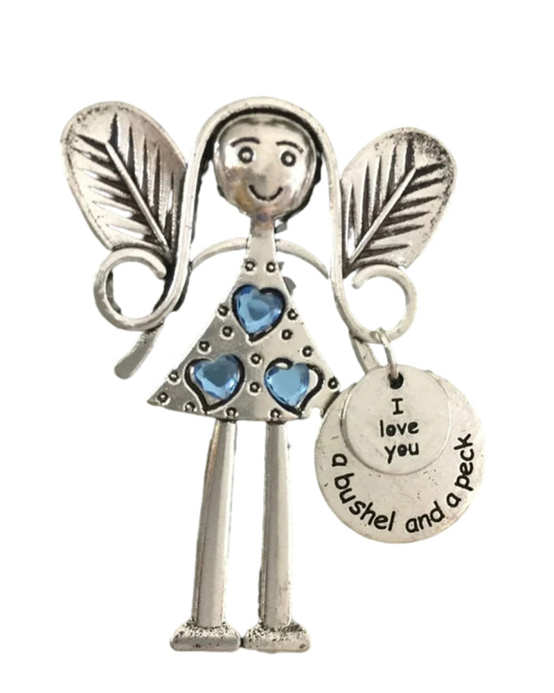 Crazy beautiful friends forever - angel ornament christmas gift ACCESSORIES Christmas