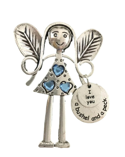 Crazy beautiful friends forever - angel ornament christmas gift ACCESSORIES Christmas