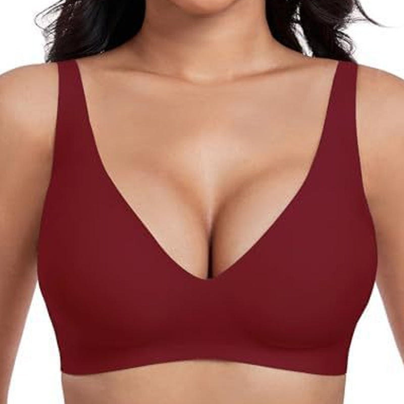 Comfort Deep V Bra without Underwire
