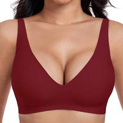 Comfort Deep V Bra without Underwire