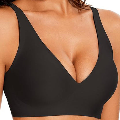 Comfort Deep V Bra without Underwire