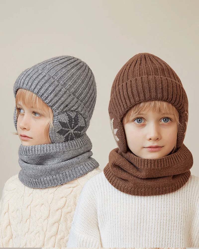 Winter beanie hat scarf sets warm knit hat ACCESSORIES