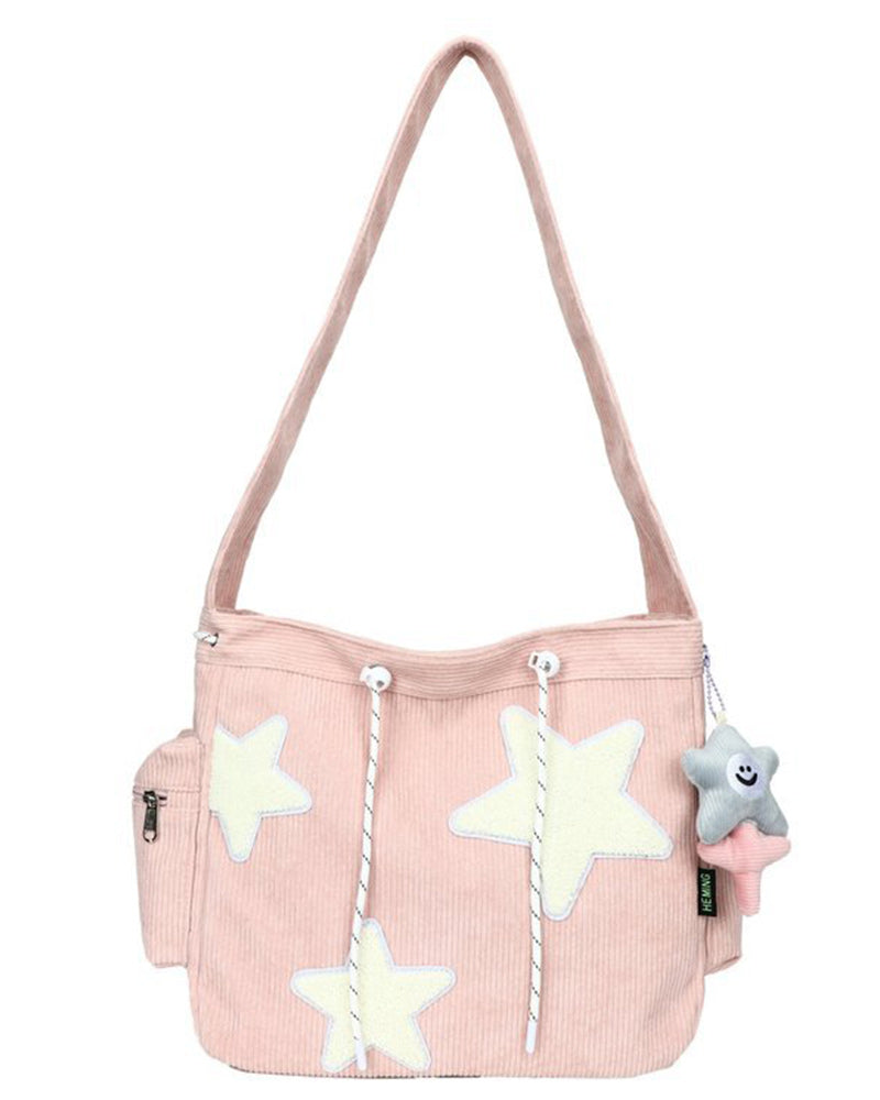 Cute girl five-pointed star crossbody bag 202466 bags