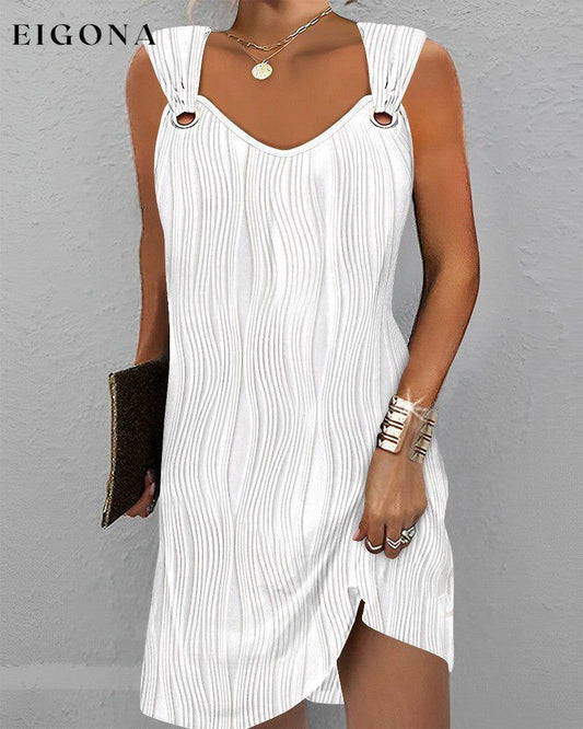 Solid color fashion Cami dress White 23BF Casual Dresses Clothes Dresses Summer