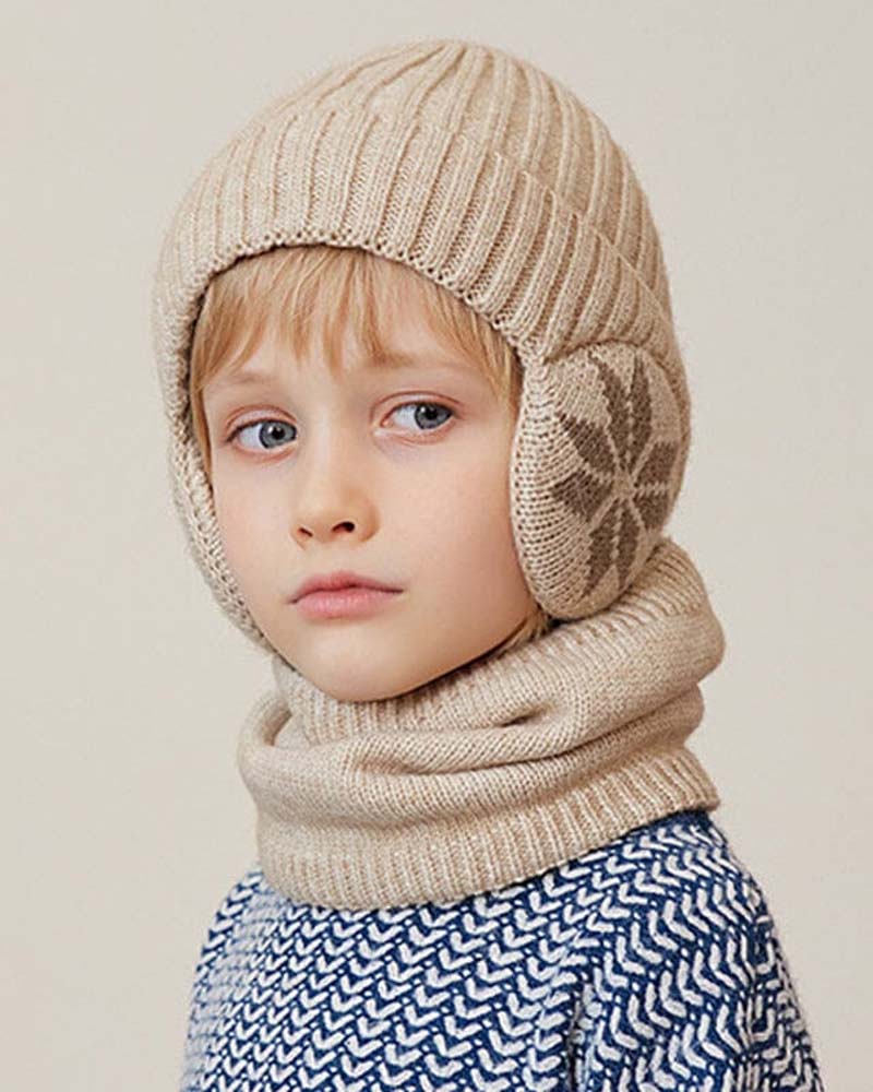 Winter beanie hat scarf sets warm knit hat ACCESSORIES