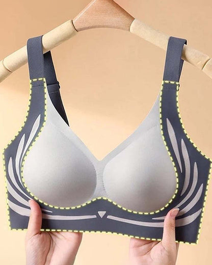 Lifting anti-sagging wireless push-up bra lingerie