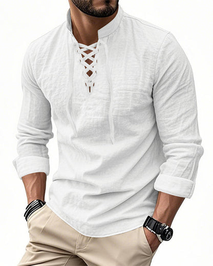 Men's Casual Shirt in Solid Color – Classic, Comfortable & Versatile to Combine 👔