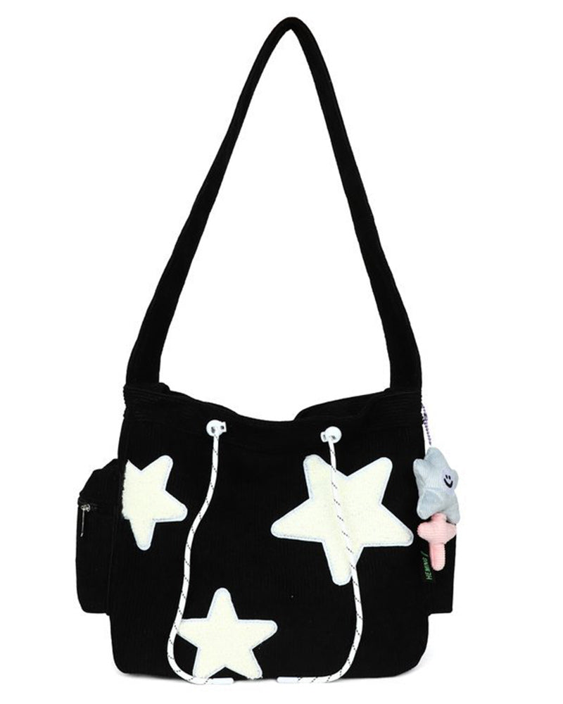 Cute girl five-pointed star crossbody bag 202466 bags