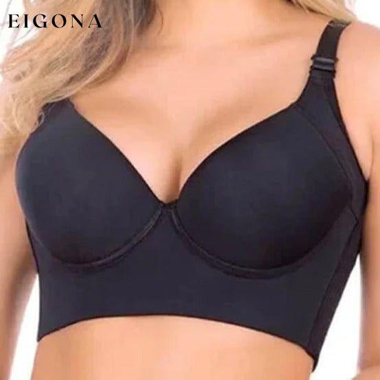 Ultra-thin sexy bra Black 23BF lingerie