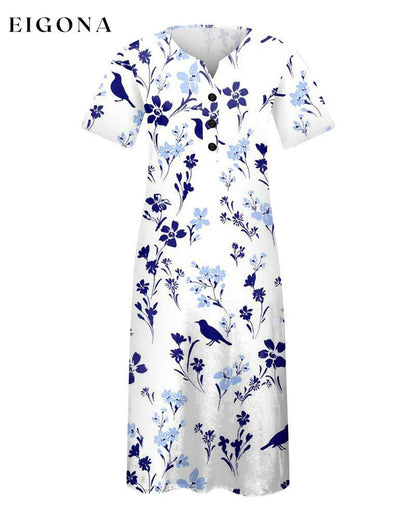 Floral print pocket dress 23BF Casual Dresses Clothes Dresses Spring Summer