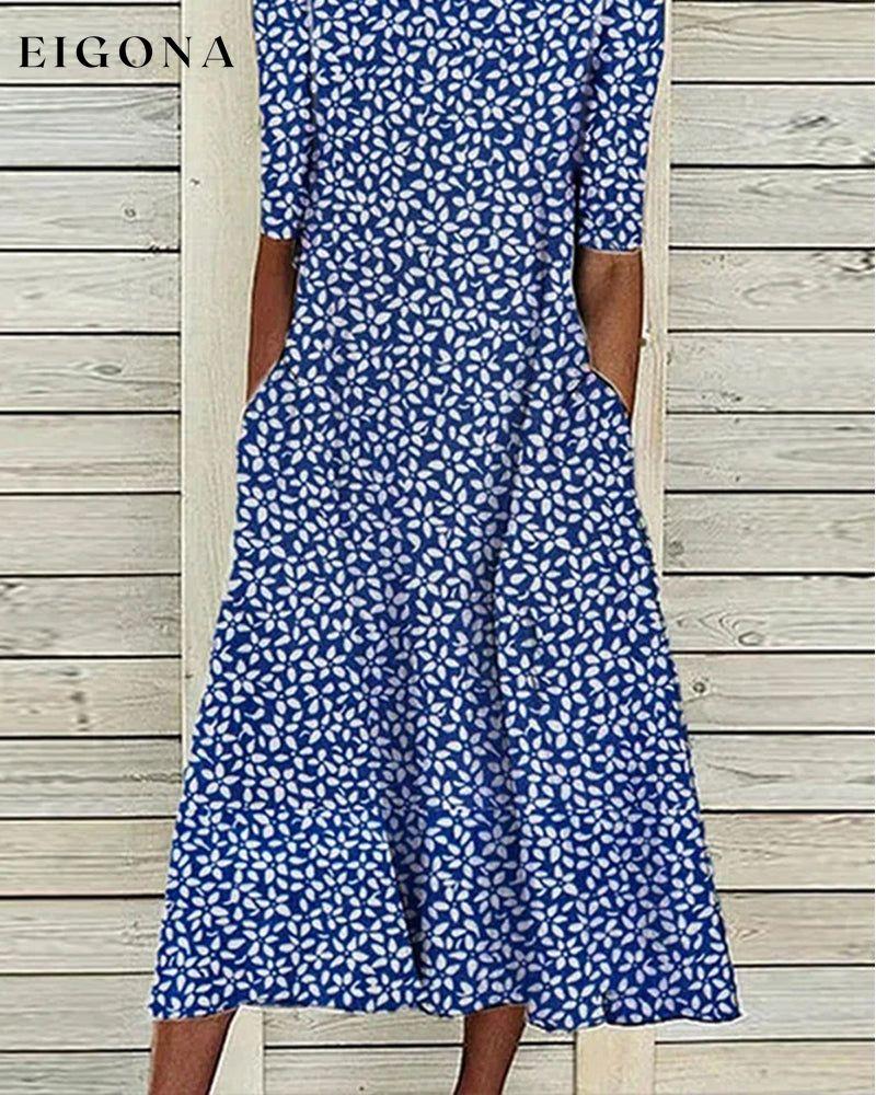 Floral print pockets dress 23BF Casual Dresses Clothes Dresses Spring Summer