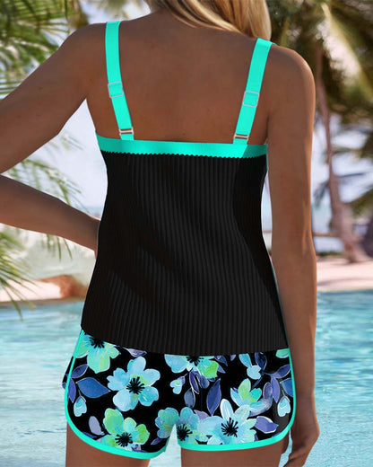 Strandhose Zweiteiliger Tankini