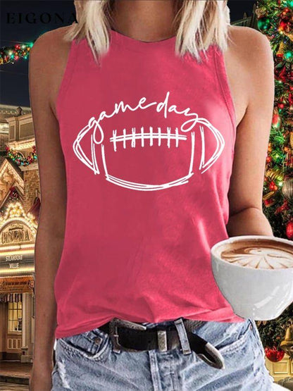 Women's Gameday Football Graphic Vest ball print