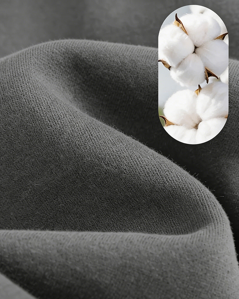 Men's Cotton Breathable Casual Shorts with Pocket