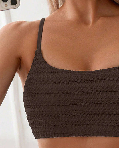 Sexy Two-Piece Suspender Bikini