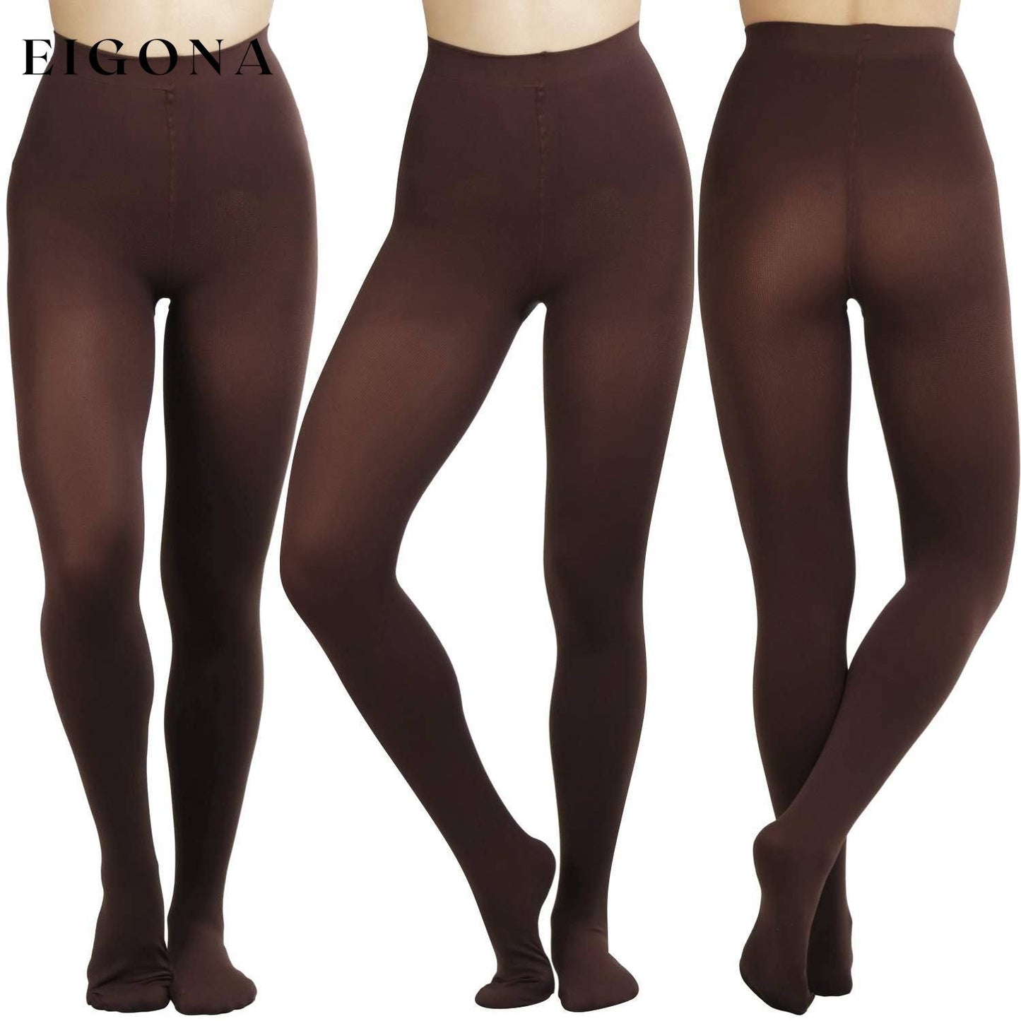 3-Pack: ToBeInStyle Women's Warm Thermal Tights __stock:100 bottoms refund_fee:1200