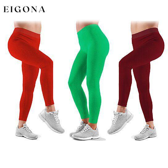 3-Pack: Ultra-Soft High Waisted Capri Leggings __stock:1000 bottoms refund_fee:1200