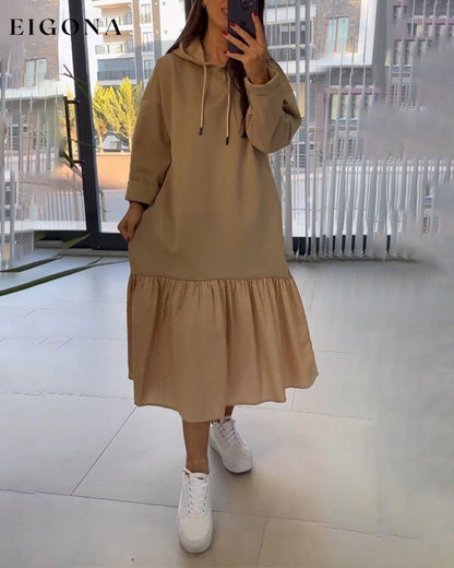 Pocket Long Sleeve Dress 2023 f/w 23BF casual dresses Clothes Dresses