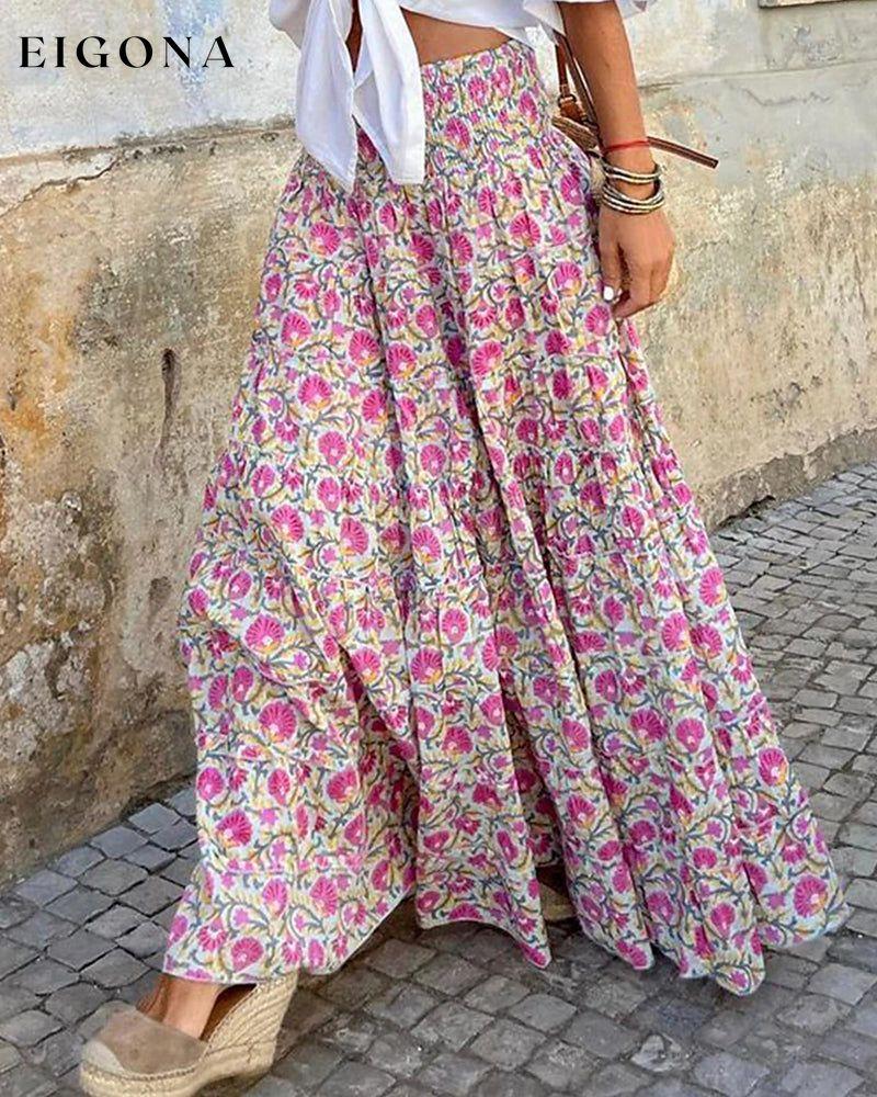 Floral skirt 23BF Casual Dresses Clothes Dress Dresses Summer