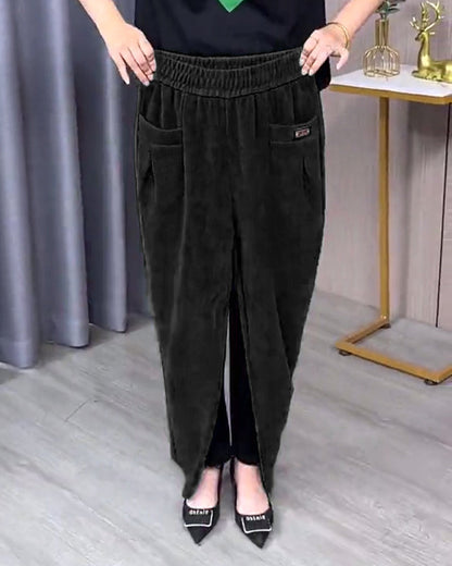 Solid Color Stretch Skinny Pants