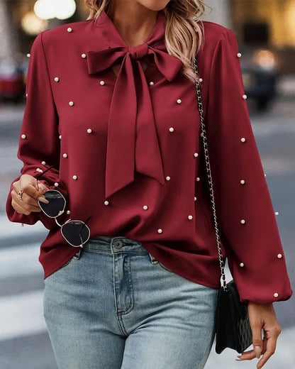 Ribbons, Beads and Temperamental Blouse