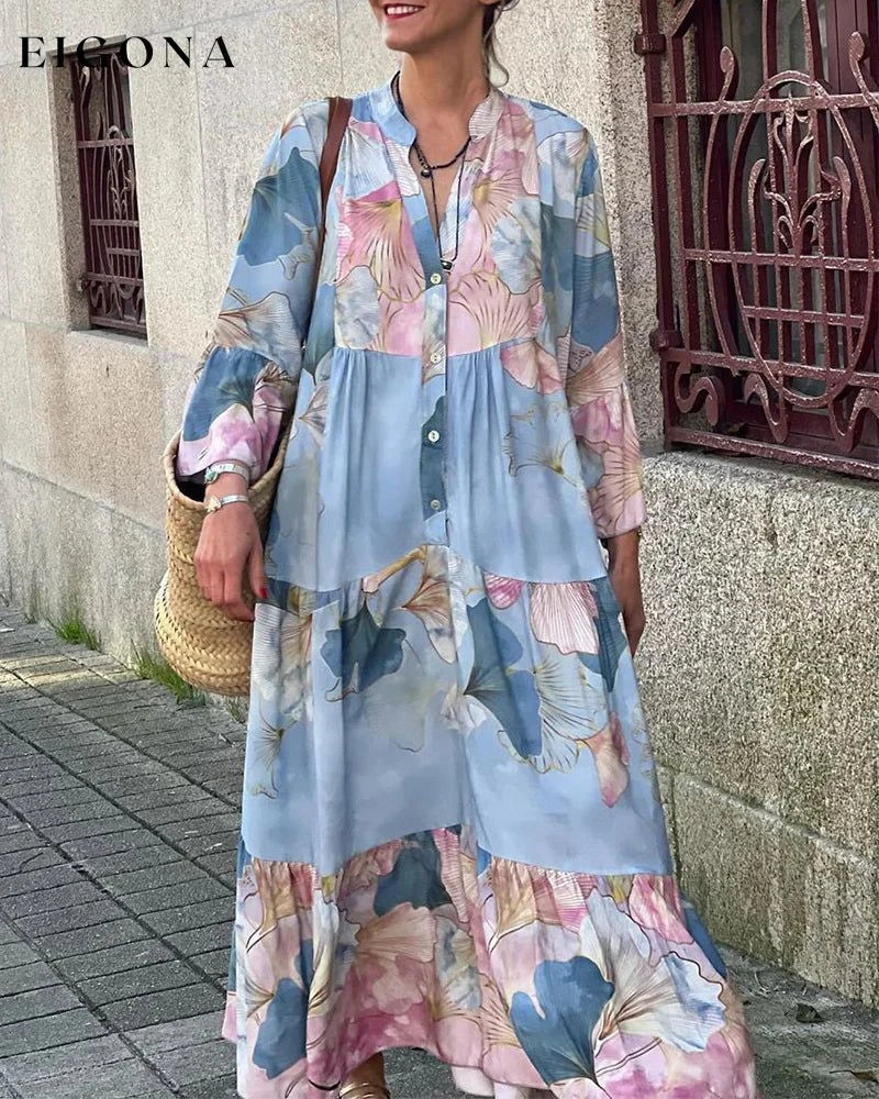 Sweet Printed Loose Dress elegant dress Elegant dresses Style Elegant