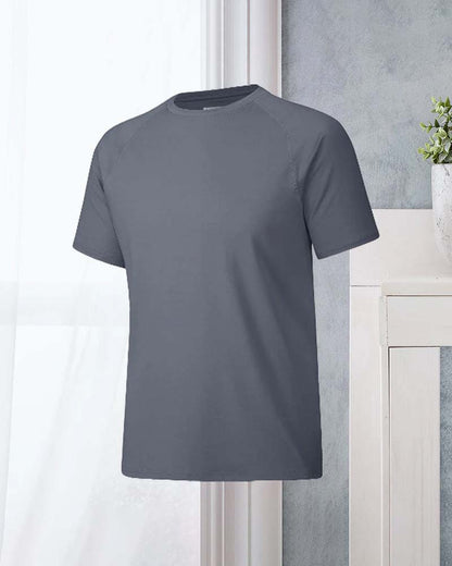 Quick dry casual round neck short sleeve T-shirt spring Summer t-shirts