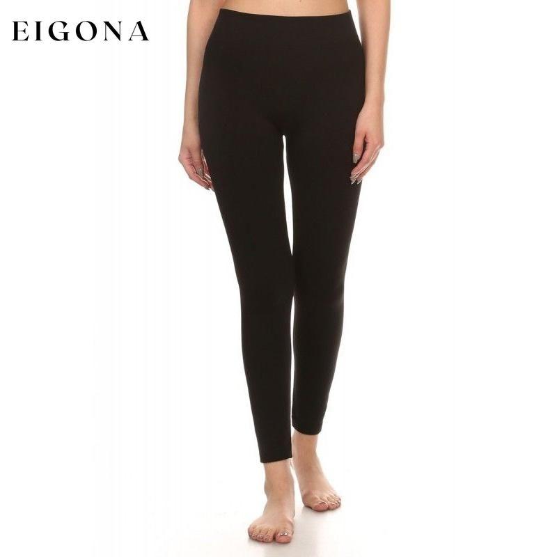 4-Pack: Women's Premium Fleece-Lined Leggings __stock:100 bottoms refund_fee:1200